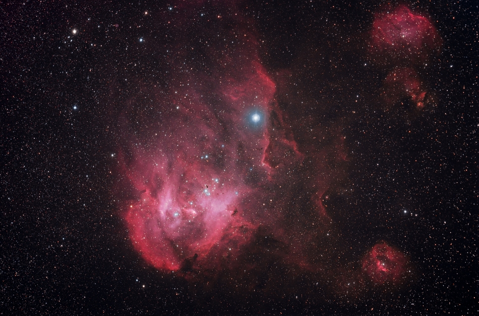 IC2944 – Running Chicken Nebula | Deography by Dylan O'Donnell