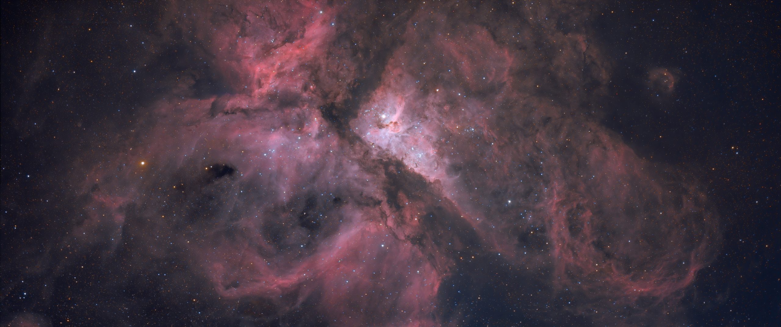 Carina Nebula Stars Space Wallpaper 8K #8301h